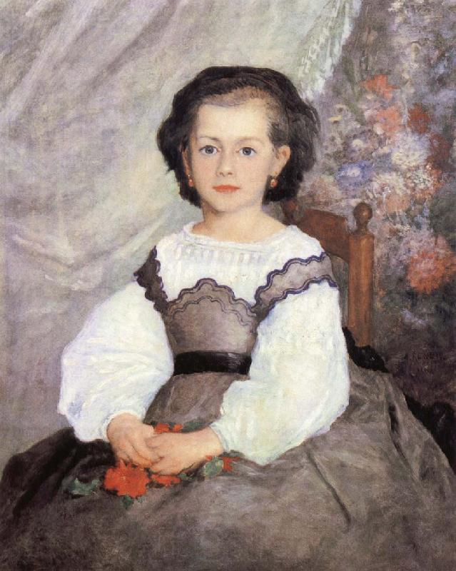 Pierre-Auguste Renoir Mademoiselle Romaine Lacaux Spain oil painting art